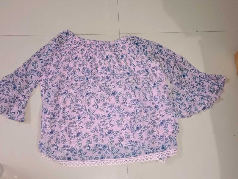 Floral Off-Shoulder Top