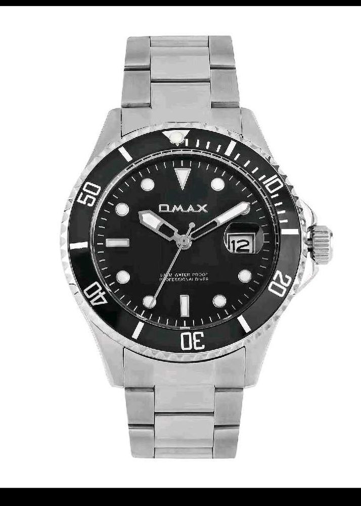 Omax Silver Watch