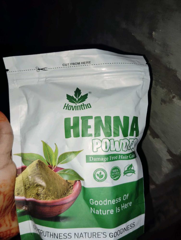 Havintha Natural Henna Powder for Hair Color | 100