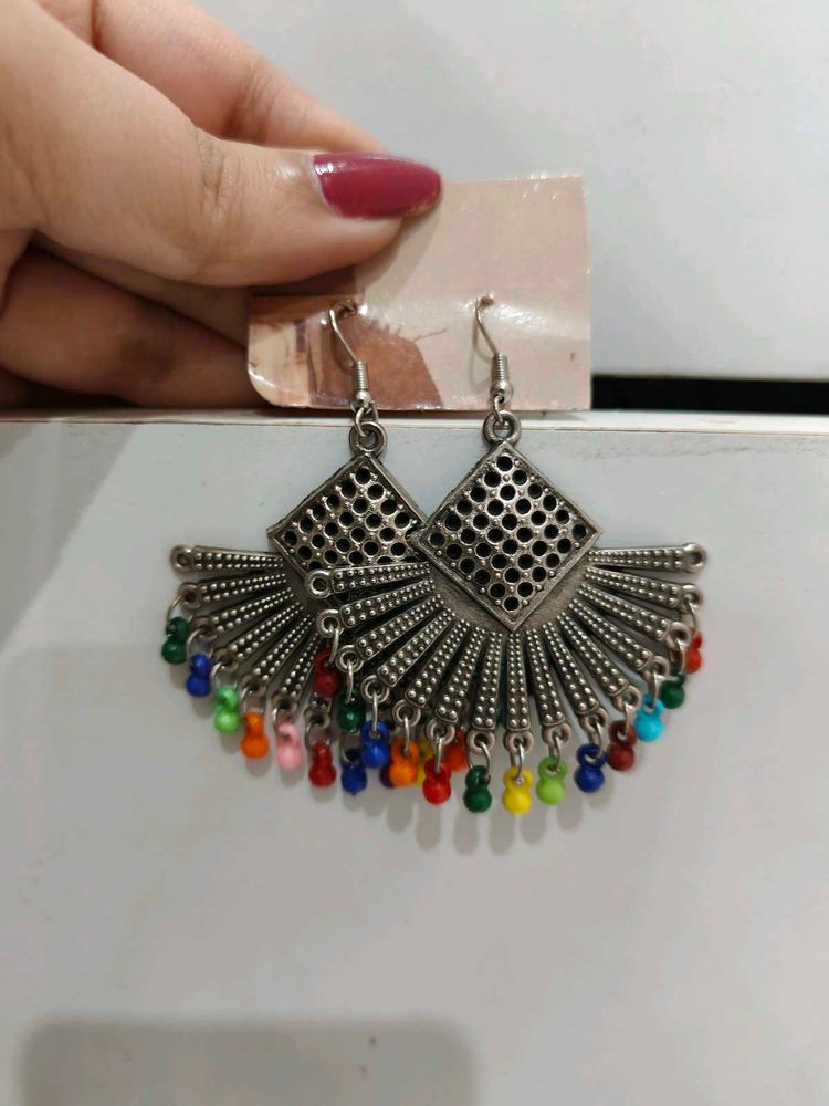 Colorful Beaded Earrings