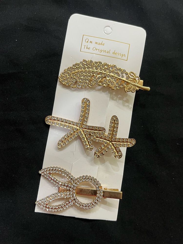 Sparkly Hair Clip Set