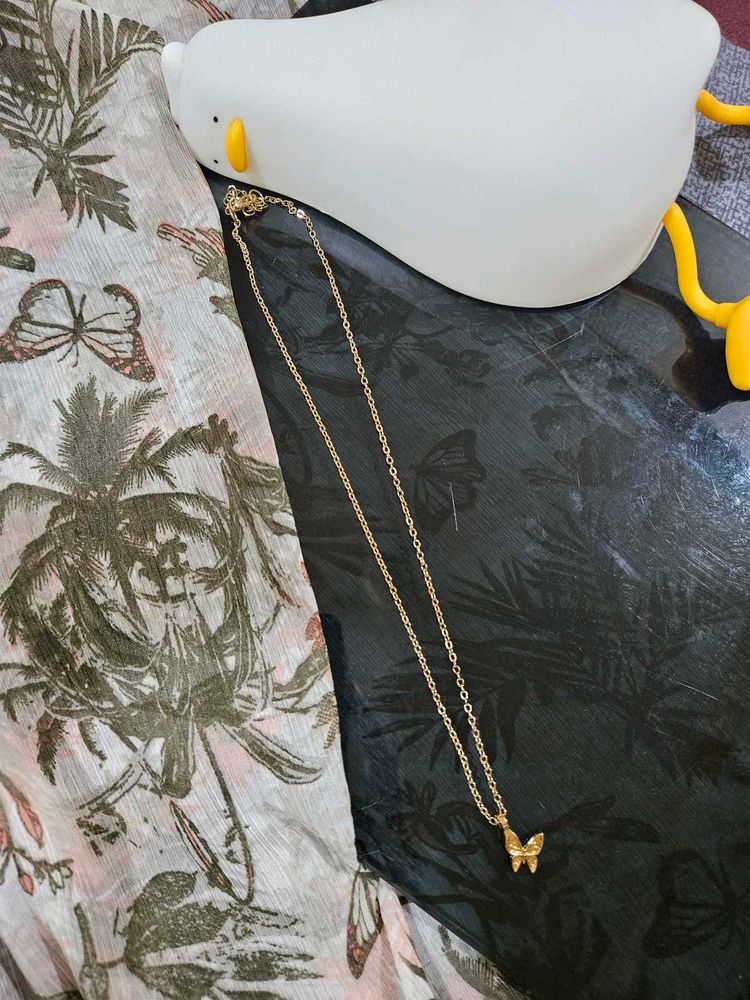 Butterfly Pendant Necklace