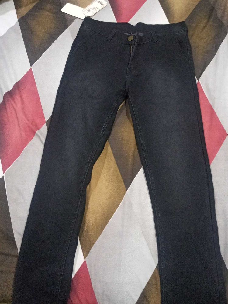 Dark Blue Denim Jeans
