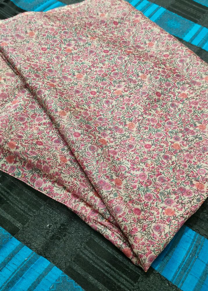 Georgette Pink Saree