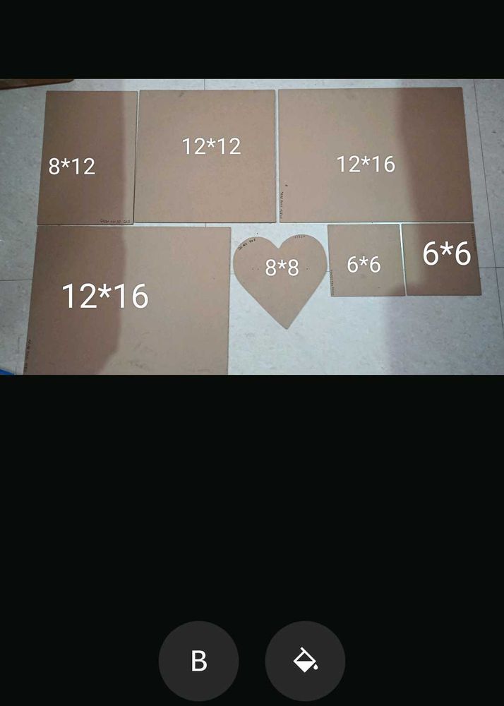 Combo Of 7 Mdf Boards