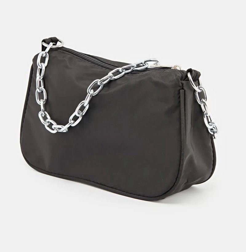 Solid Steel Shoulder Bag