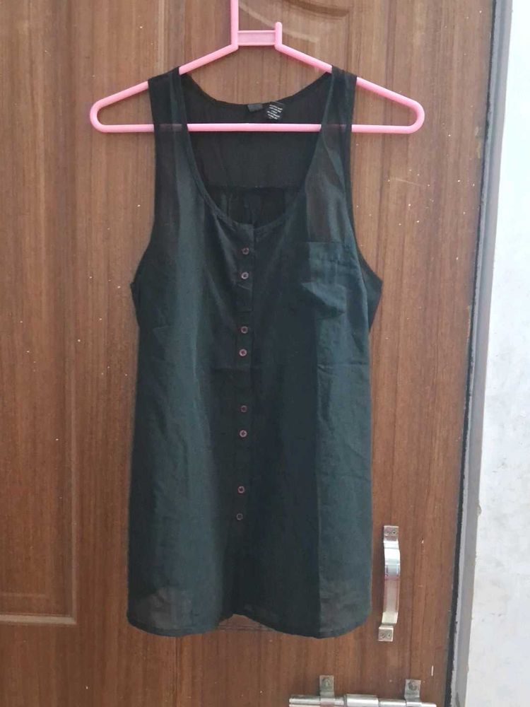 Black Designer Top