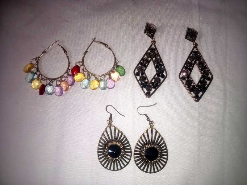 Earring Bundle - Three Unique Pairs