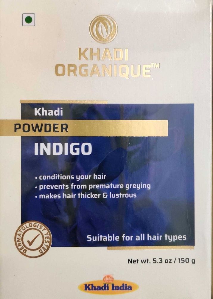 Khadi Organic Indigo Powder Original Herbal Produc