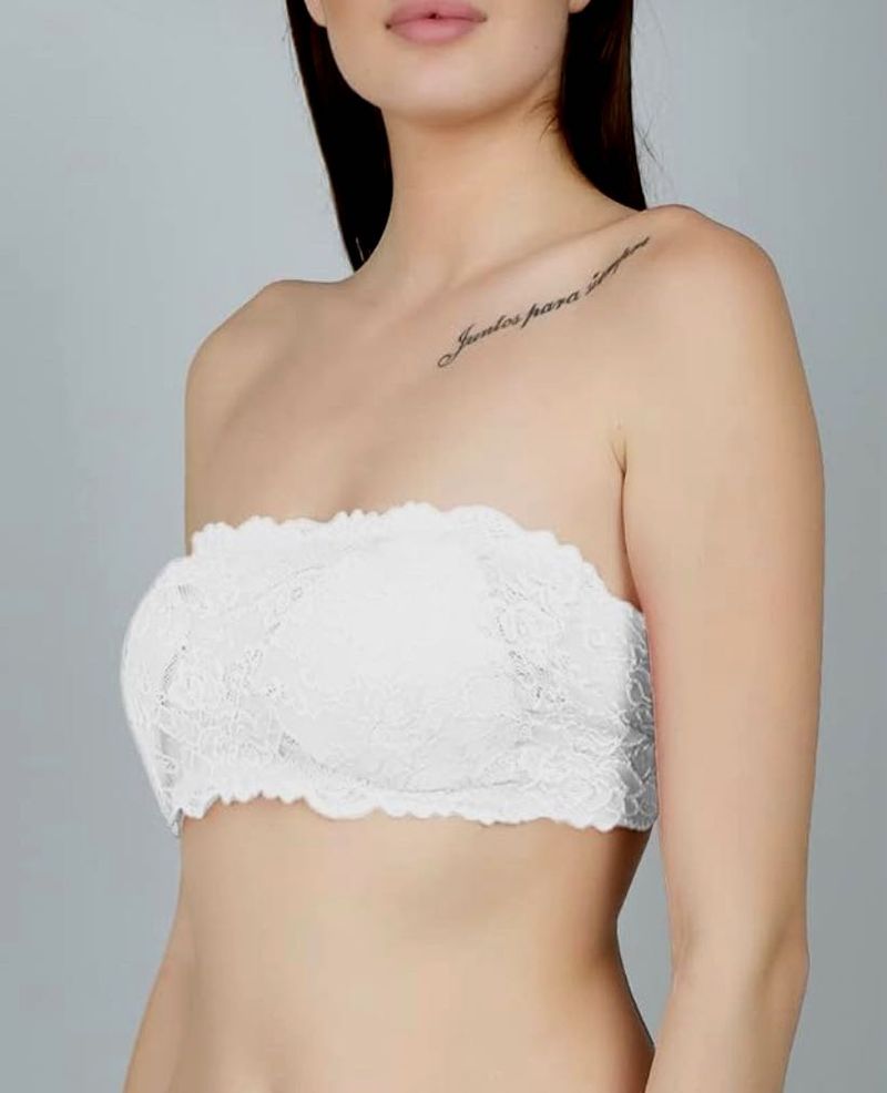 🤍 Off White Tube Top