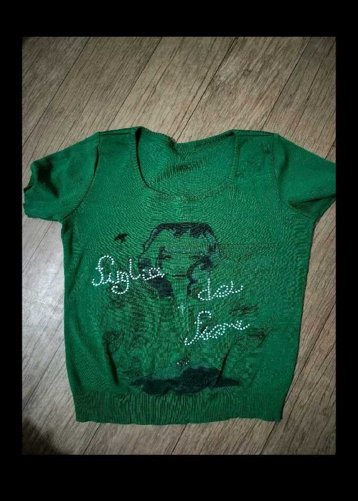 Green Graphic Tee