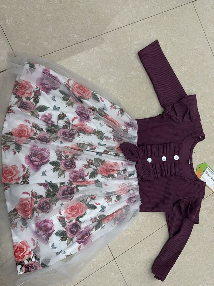 Floral Girls Dress