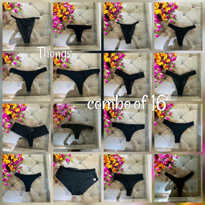 🇭🇲 Imported Thongs Pack Of 16
