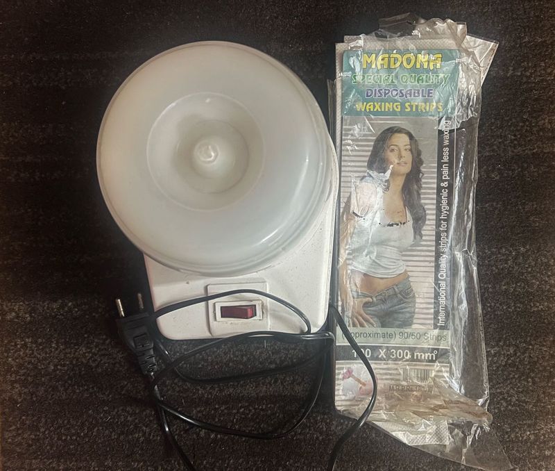 Waxing Kit with Warmer &amp; Strips