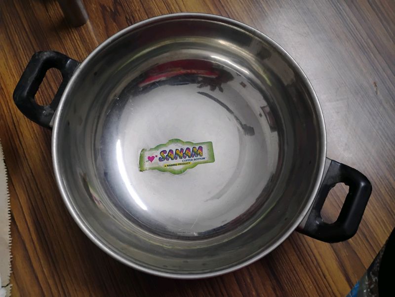 New Copper Kadhai