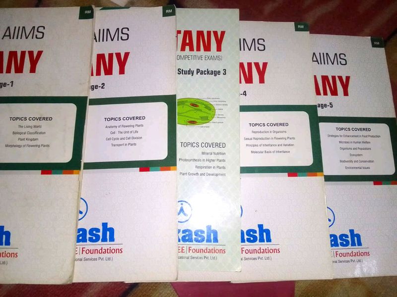 Aakash study package botany for neet
