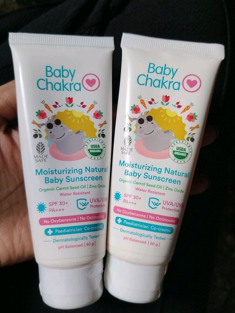 Baby Chakra Moisturizing Natural Sunscreen
