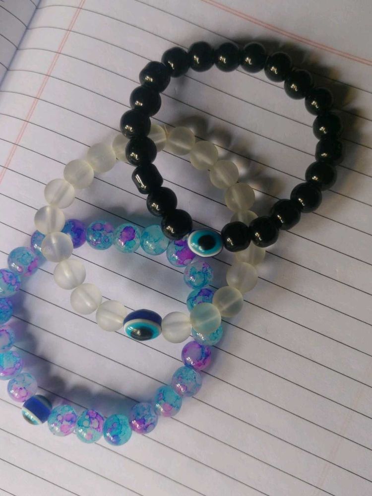 Beaded Bracelet Trio