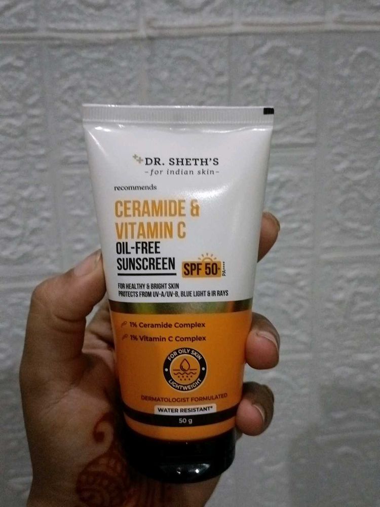Dr. Sheth&#39;s Ceramide &amp; Vitamin C Sunscreen