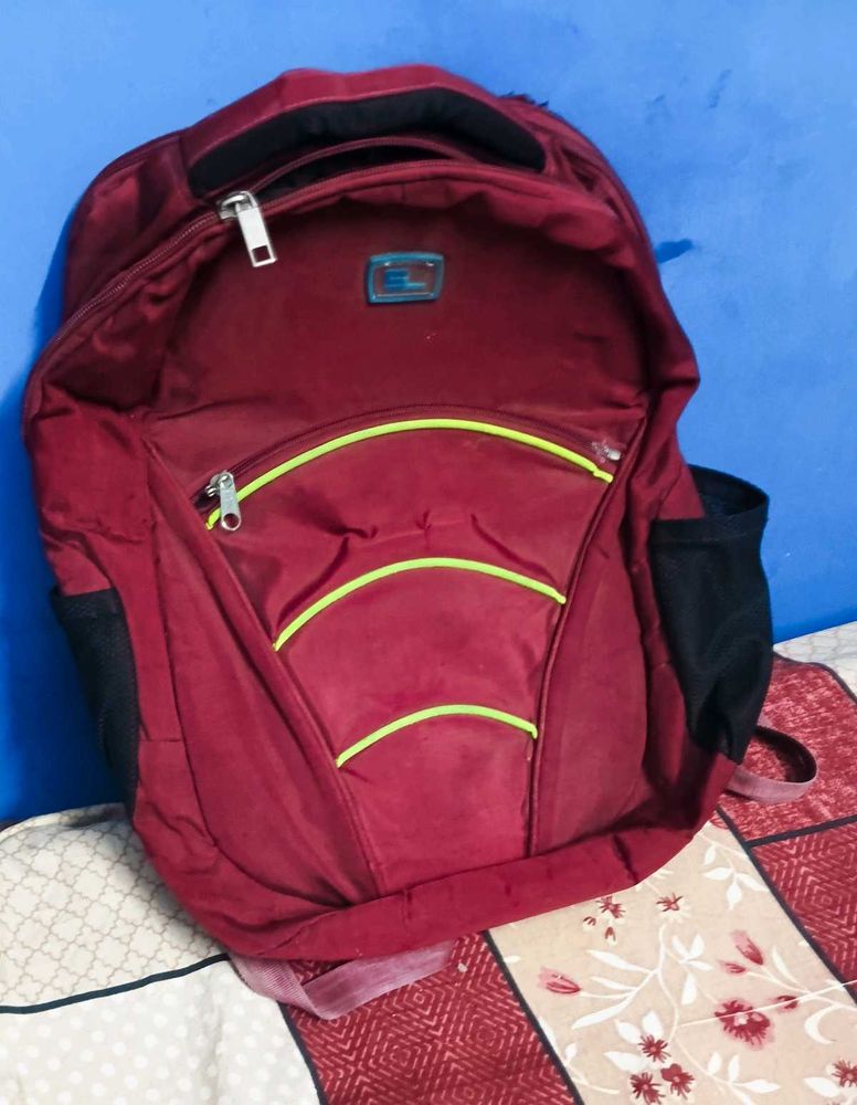 Maroon Backpack