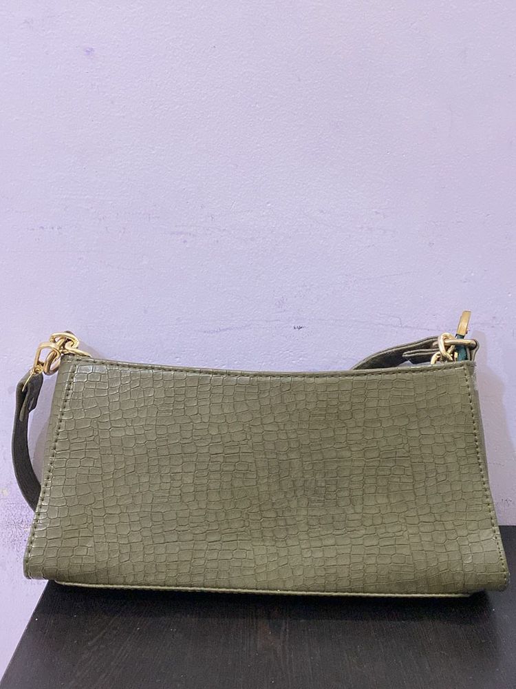 Olive Green Purse Bag