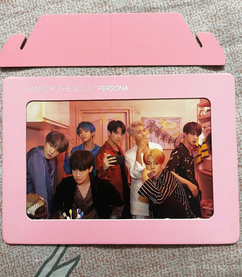 Bts Official Photo Frame From Persona