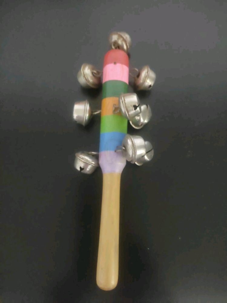 Vintage Rainbow Bell Stick