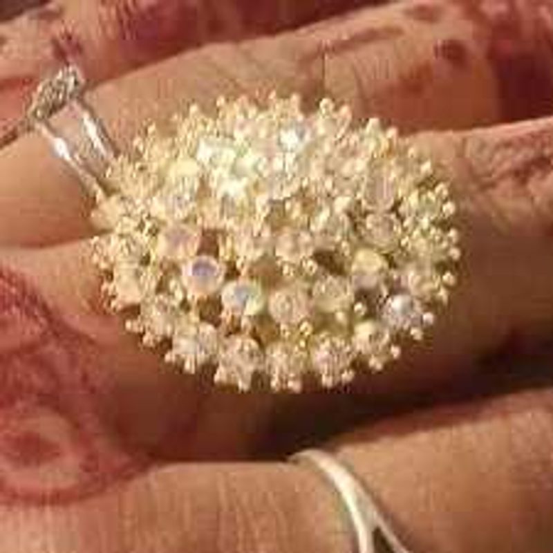 Sparkling Statement Ring