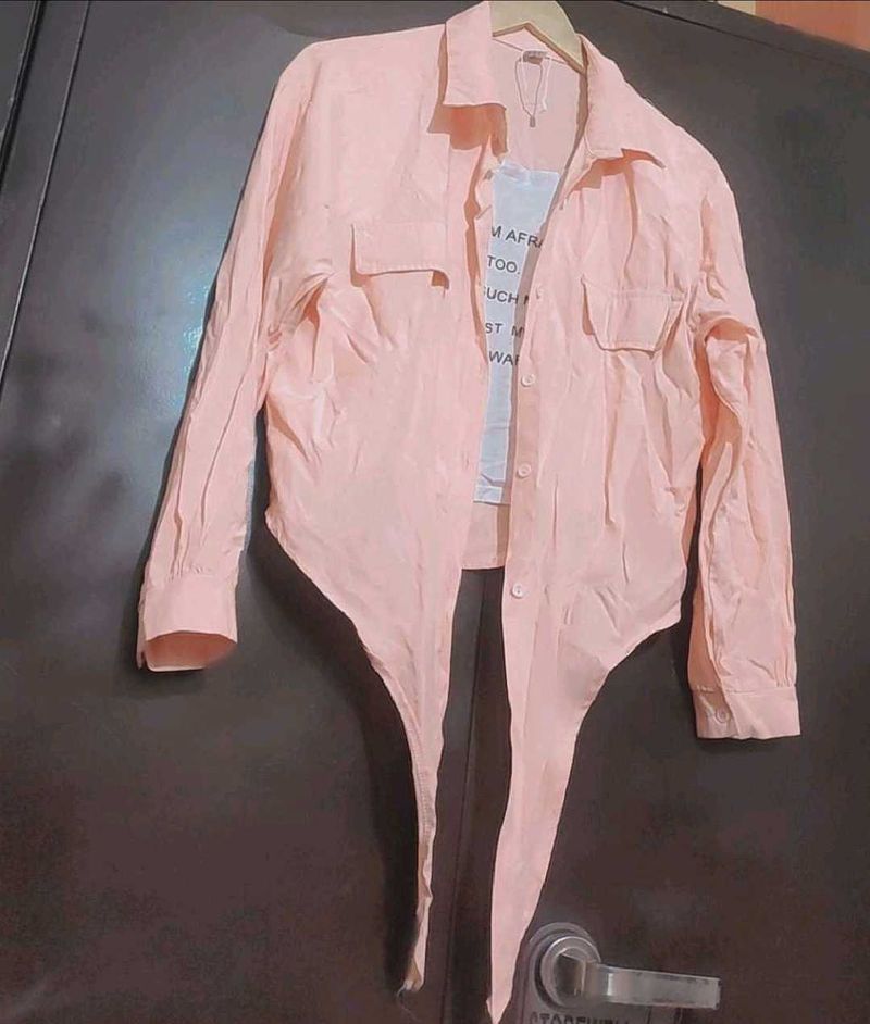 Peach🍑 Color Top For Girl Or Women 36 Bust