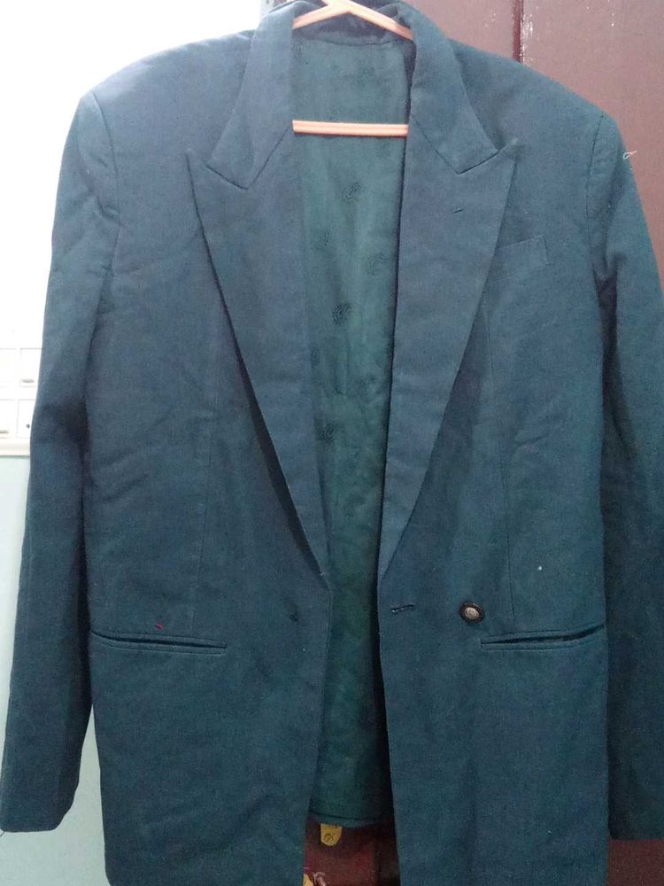 Vintage Green Blazer