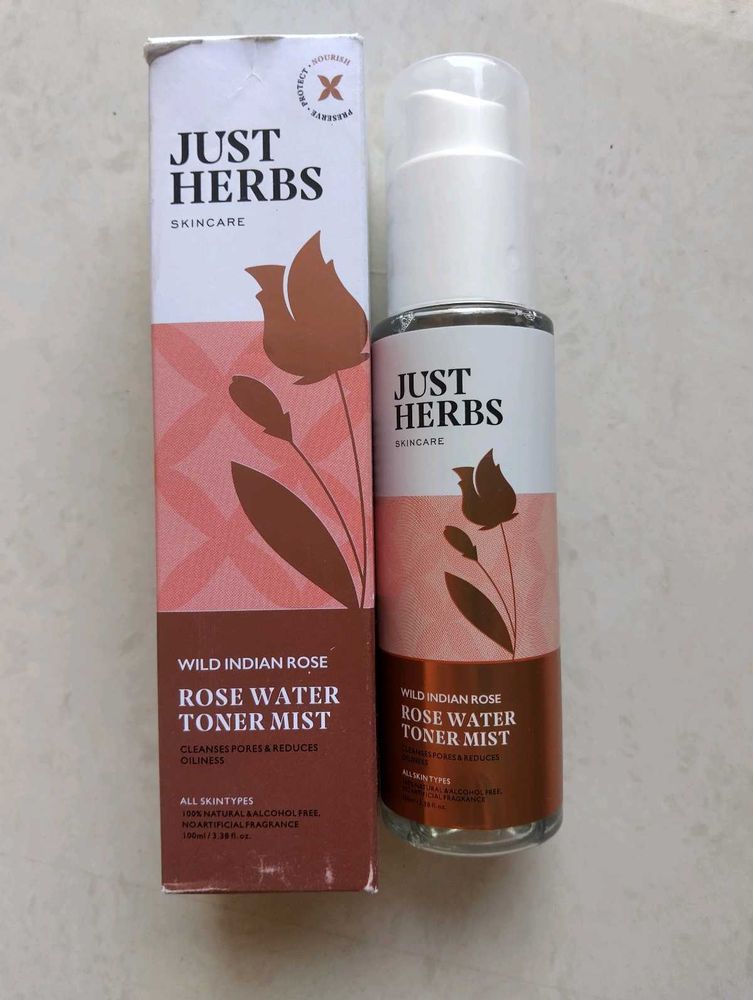 🆓Shipping!!🚚Rose Water Toner By Just Herbs