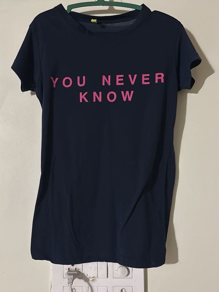 Navy Graphic Tee