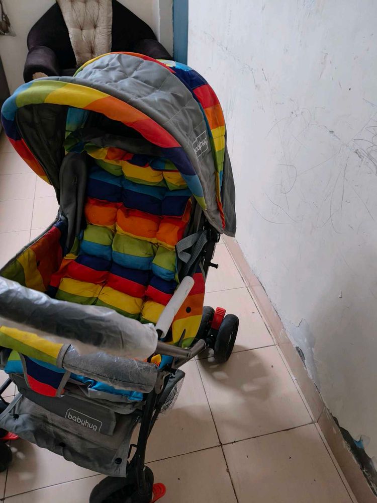 Babyhug Branded Stroller With Original Box