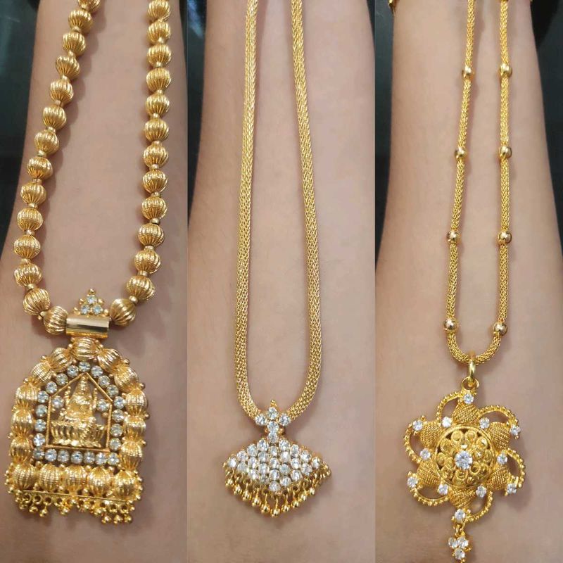 Necklace Temple Collection &amp; Anklet Combo