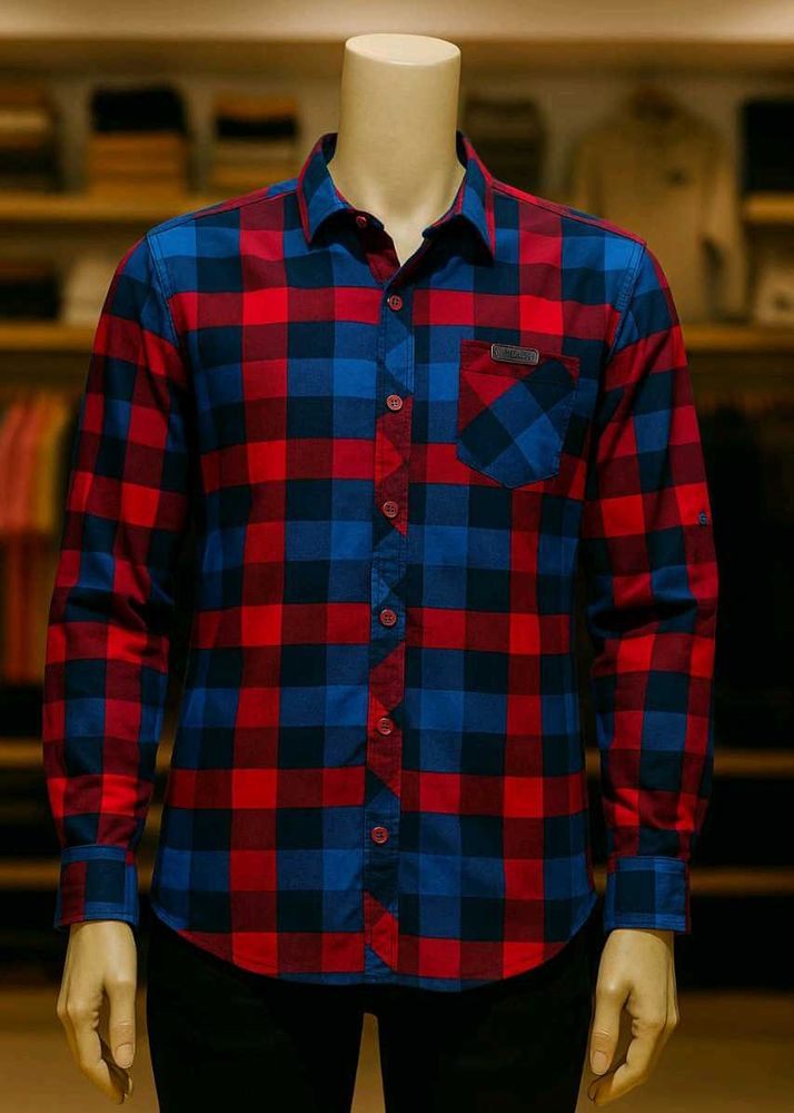 🇳🇿💫🔥Imported Cloth Checked Flannel Shirt