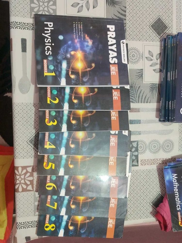 PRAYAS JEE Physics Modules (Set of 8)