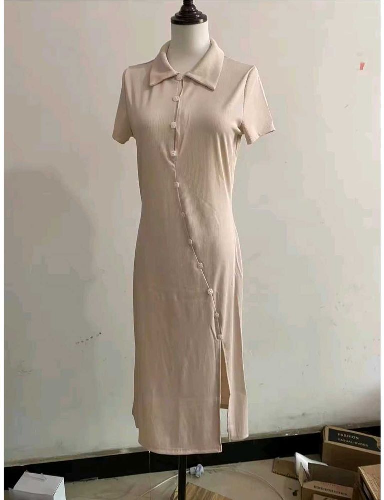 Polo Short Sleeve Dress .