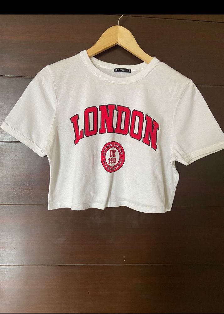 Zara London Graphic Tee