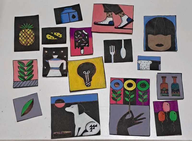 Hand Painted Fridge Magnets
