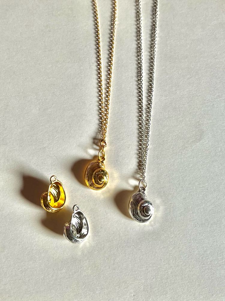 Anti tarnish Pinteresty Shell Necklace