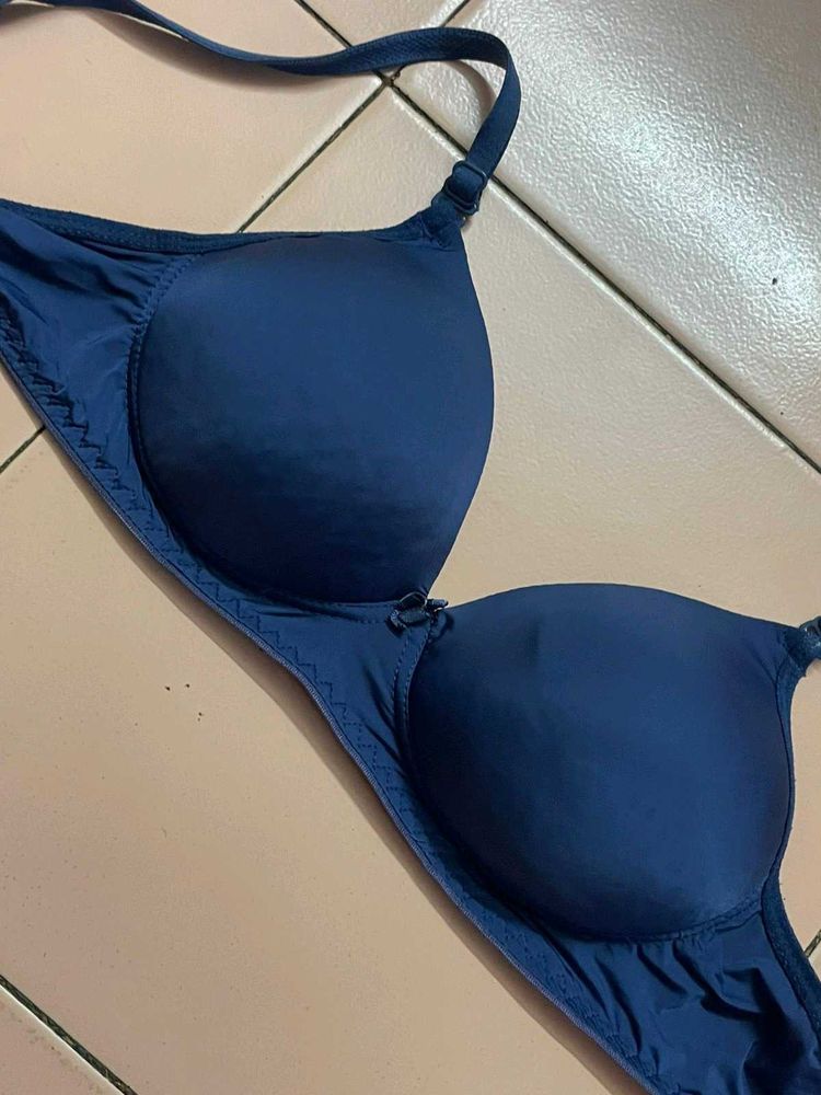 Navy Blue Bra