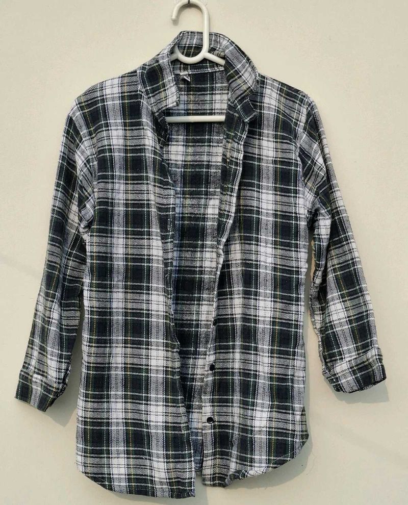 Plaid Flannel Shirt