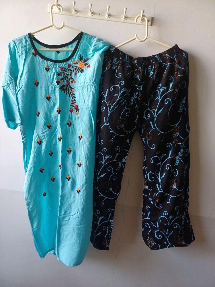 Kurta Plazo Set