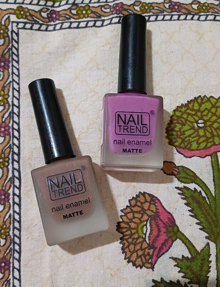 💥🆕️ Matte Nail Polish - Set Of 2