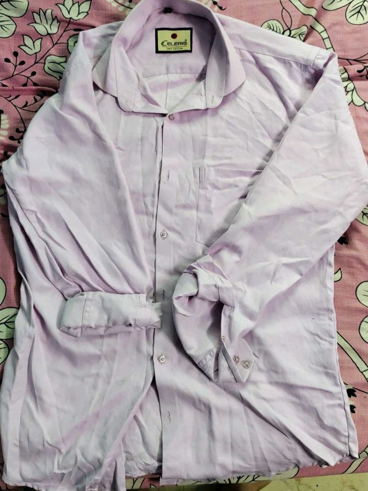 42 XL Size shirt Magenta Colour