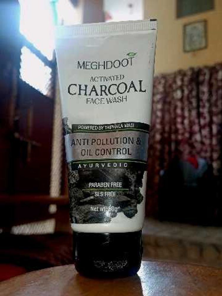 Meghdoot Activated Charcoal Face Wash