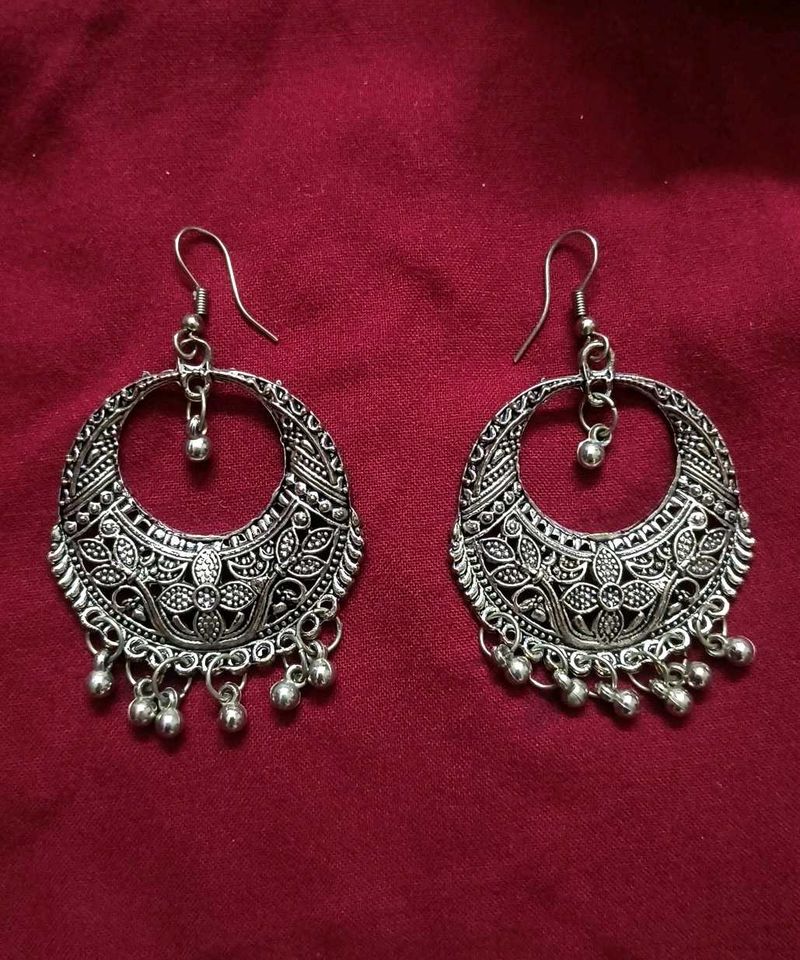 Statement Oxidised Earrings