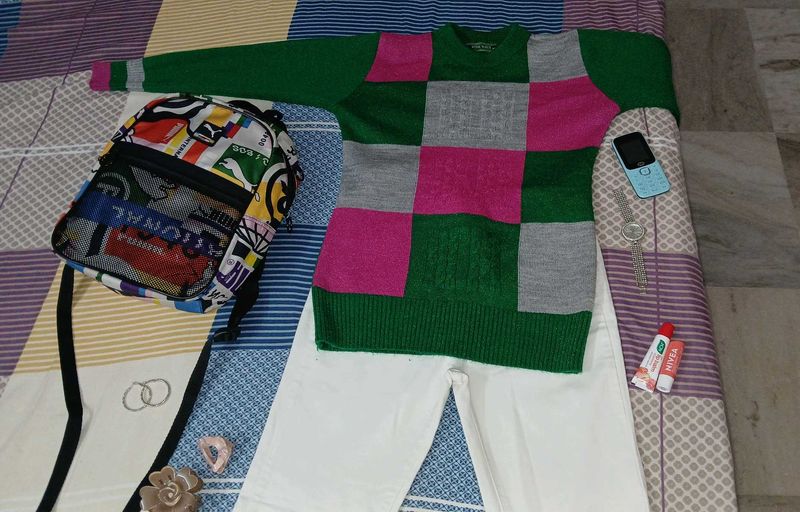 Multicoloured sweatshirt