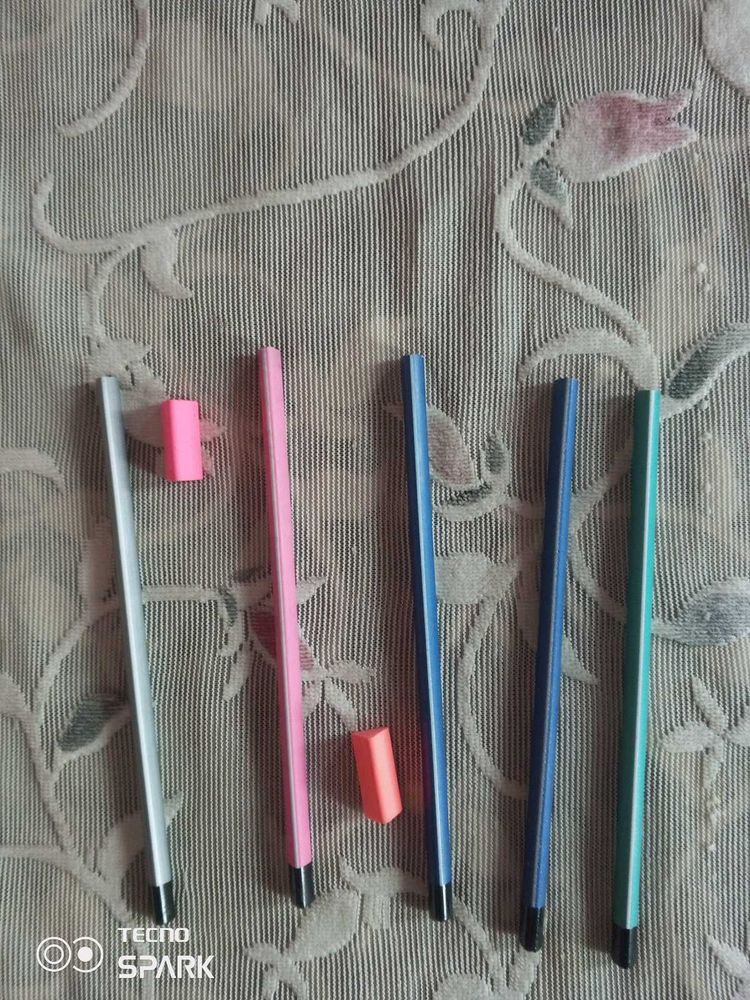 Pencil And Eraser Pack.