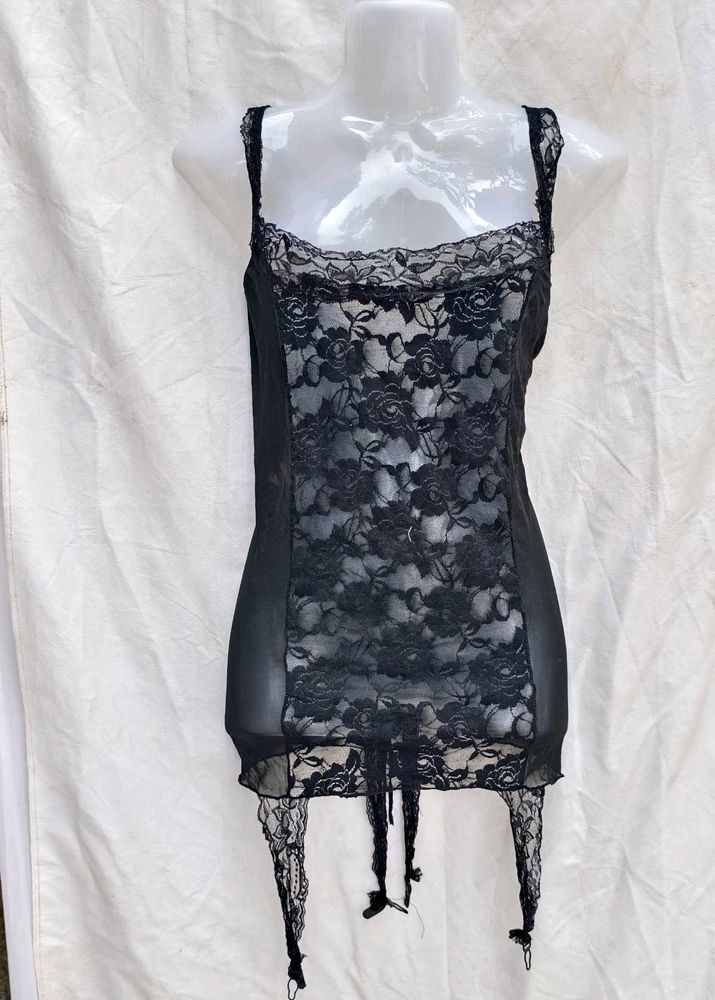 Black Lace Camisole